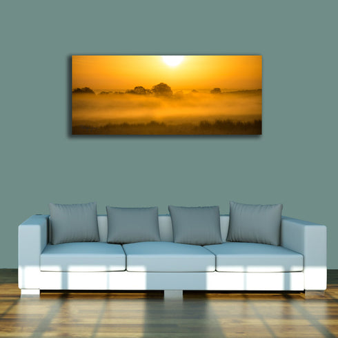 PANORAMIC - GOLDEN MIST - 1.2m x 50cm